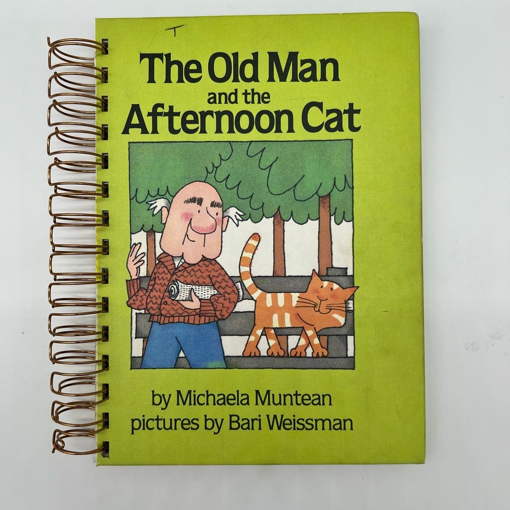The Old Man and the Cat Children’s Book Made Into A Nostalgic Journal/Ke…